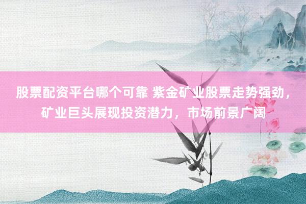 股票配资平台哪个可靠 紫金矿业股票走势强劲，矿业巨头展现投资潜力，市场前景广阔