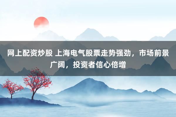 网上配资炒股 上海电气股票走势强劲，市场前景广阔，投资者信心倍增